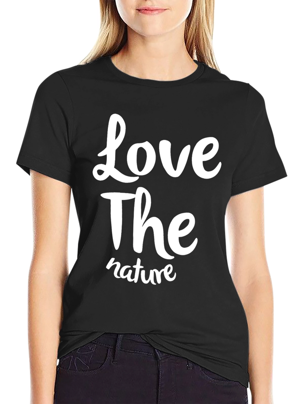 Love the Nature Graphic Tee - Eco-Friendly Style