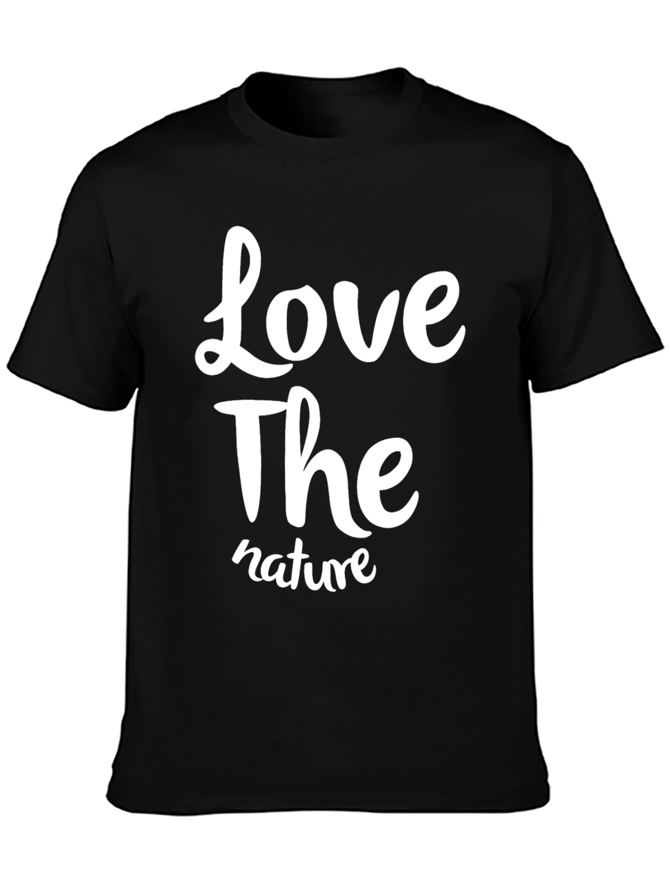 Love the Nature Graphic Tee - Eco-Friendly Style