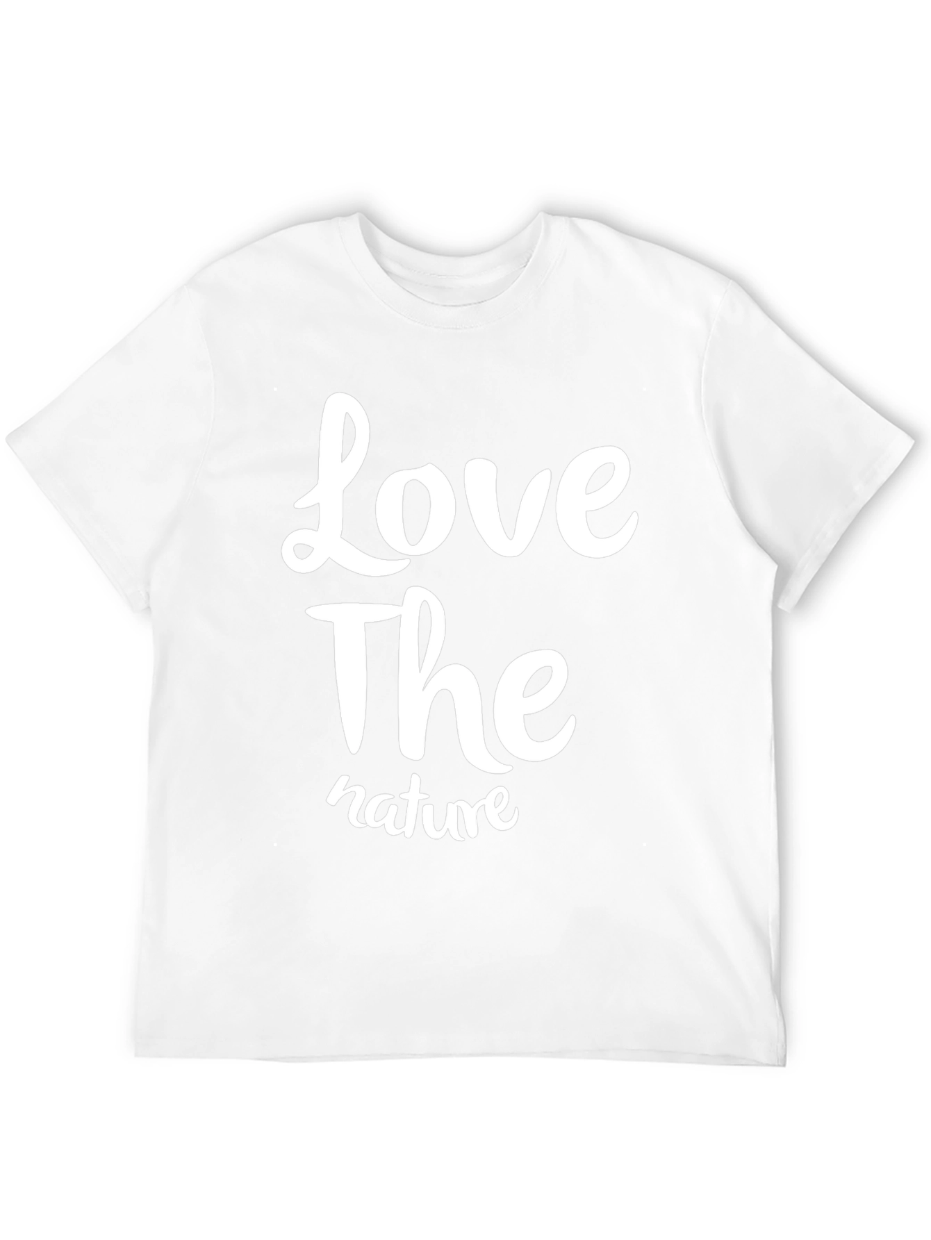 Love the Nature Graphic Tee - Eco-Friendly Style