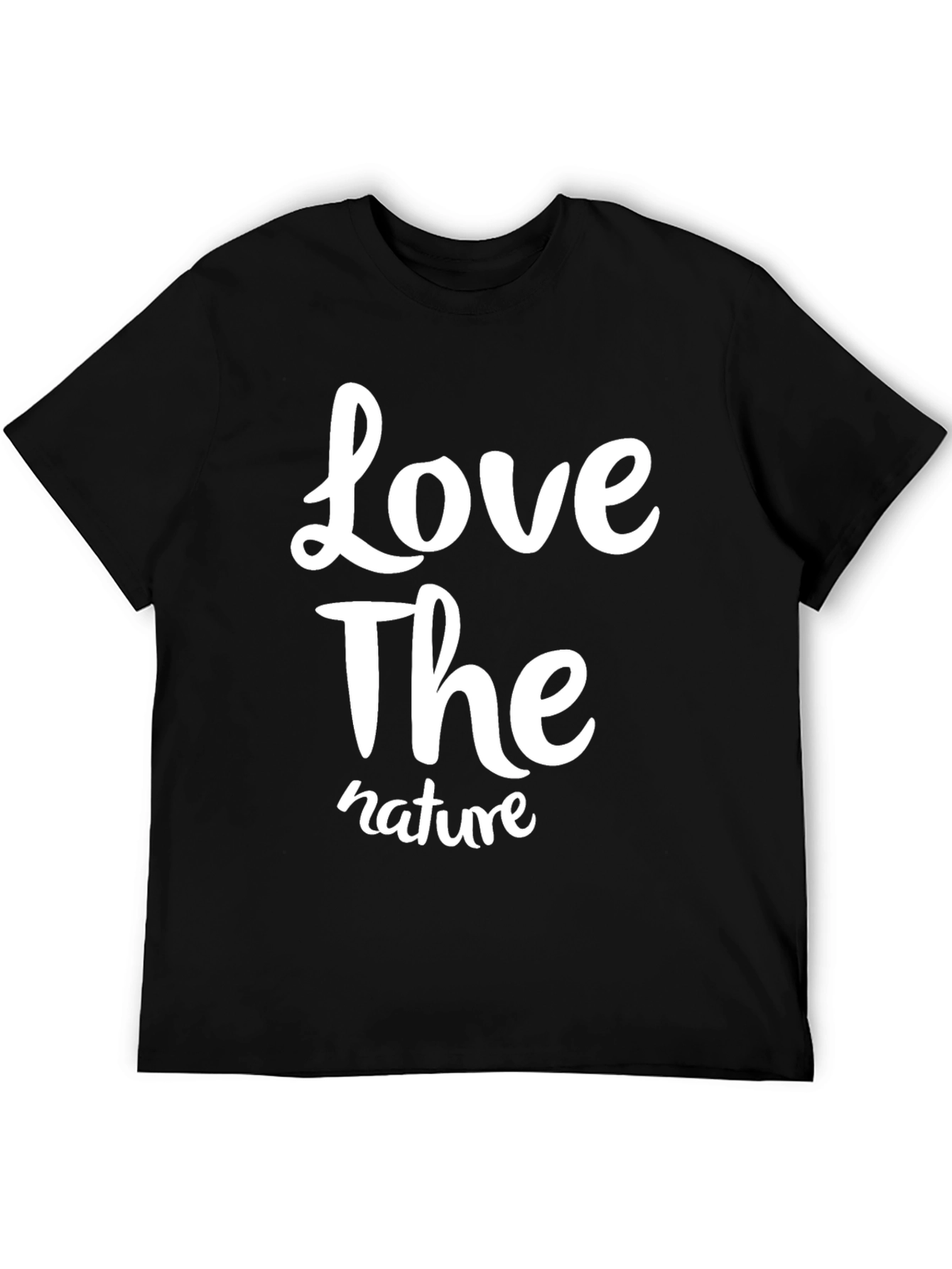 Love the Nature Graphic Tee - Eco-Friendly Style