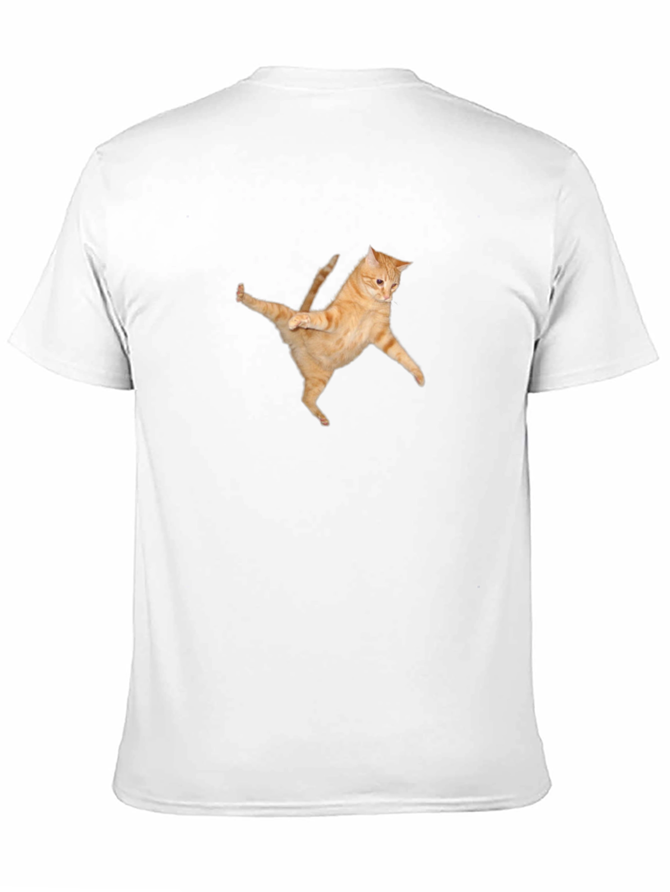 Dancing Cat Graphic Tee - Unique Style