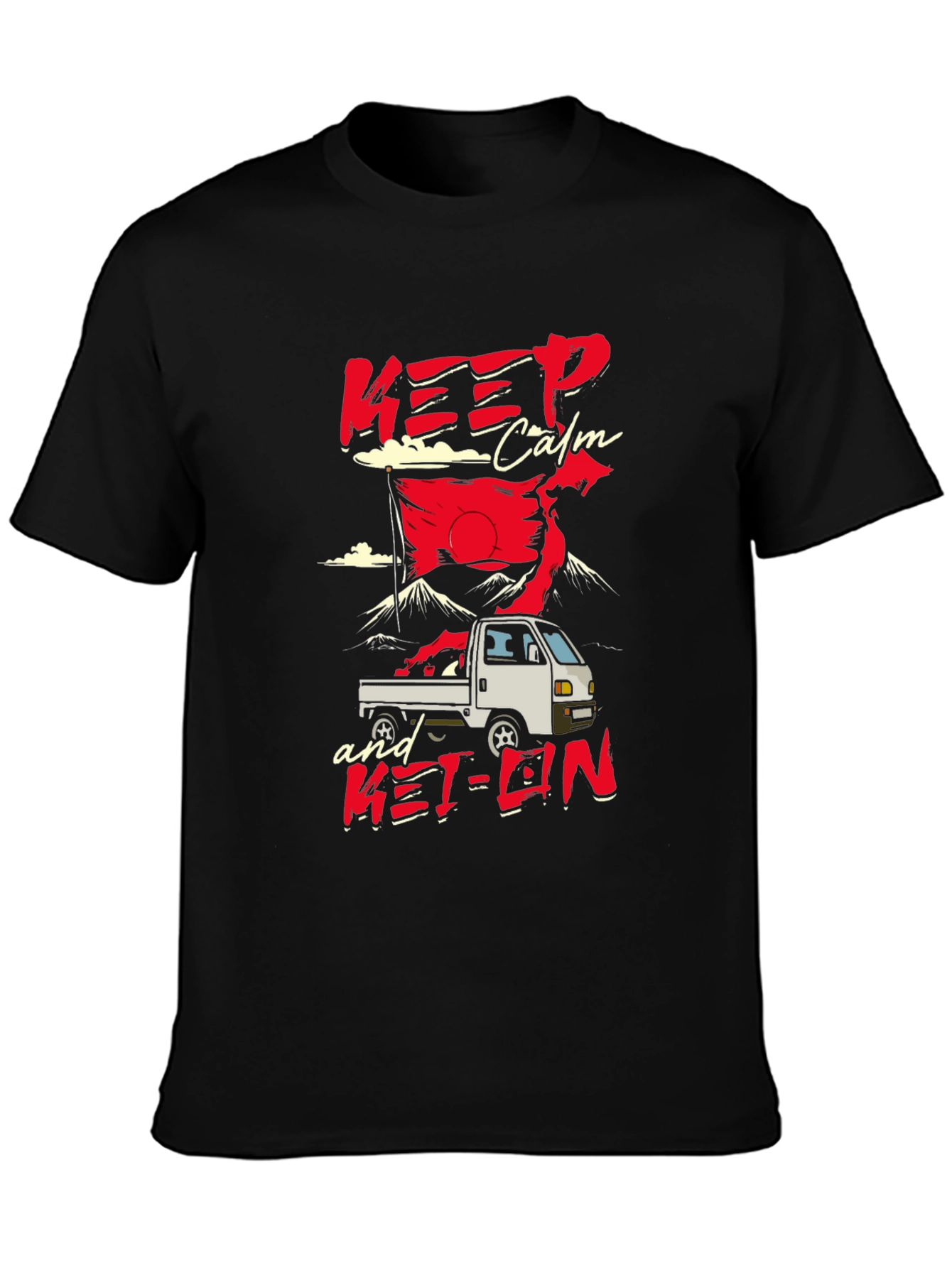 Keep Calm and Kei-On T-Shirt Japanese Mini Truck Tee