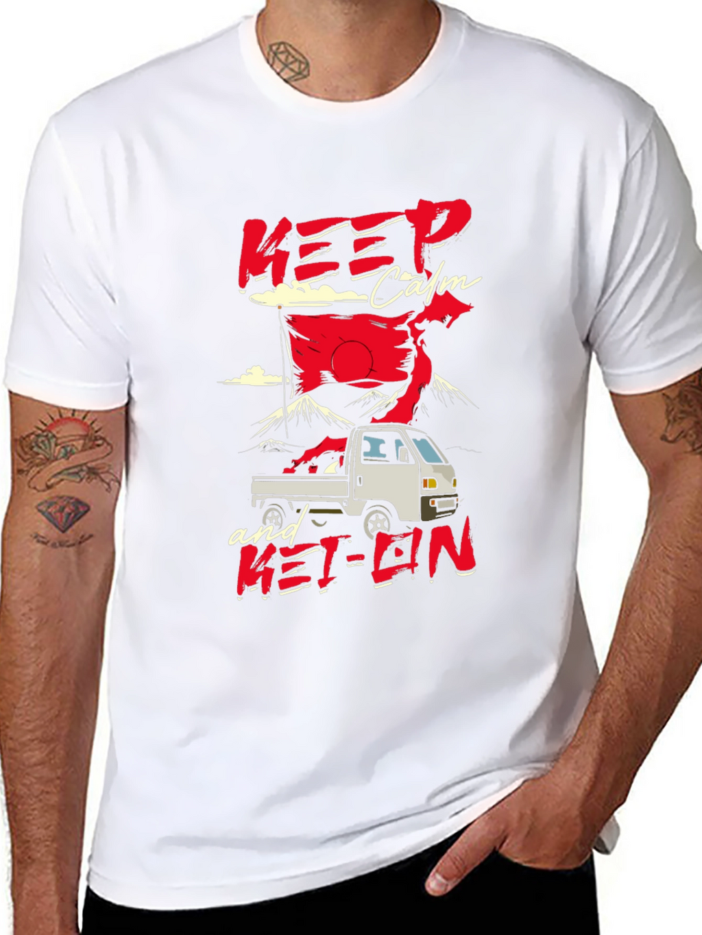Keep Calm and Kei-On T-Shirt Japanese Mini Truck Tee