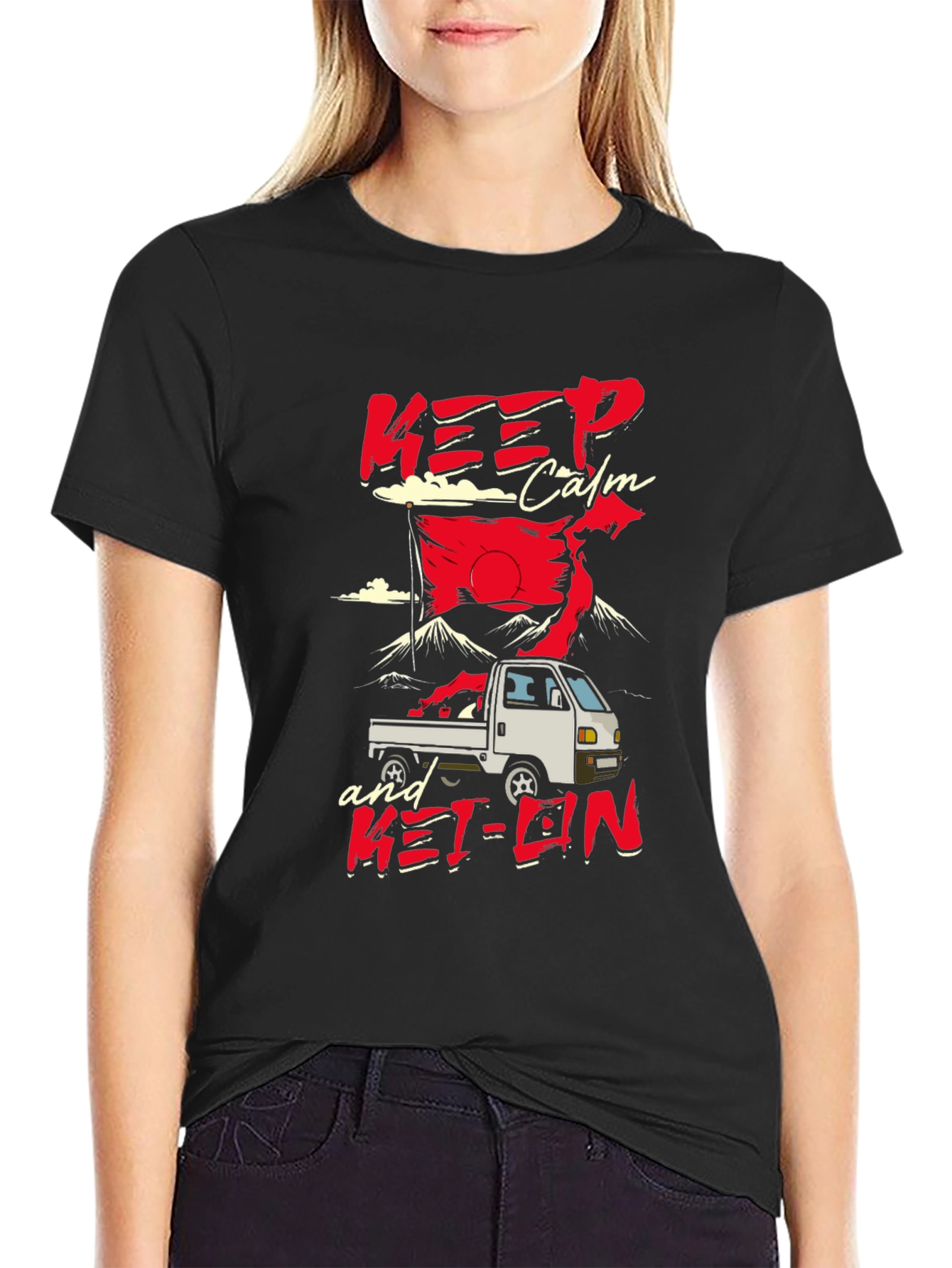 Keep Calm and Kei-On T-Shirt Japanese Mini Truck Tee