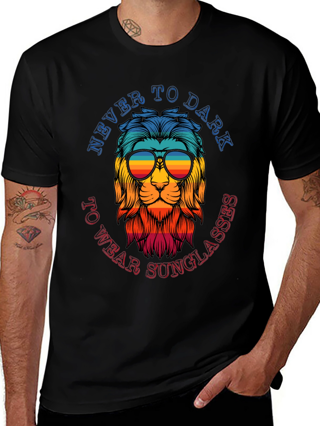 Never Too Dark Graphic T-Shirt
