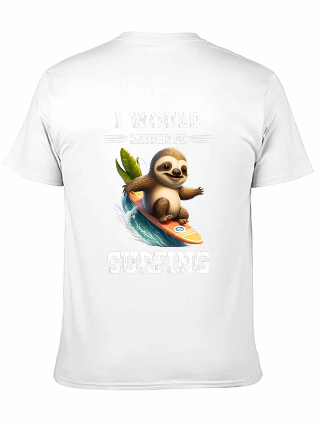 Sloth Surfing T-Shirt