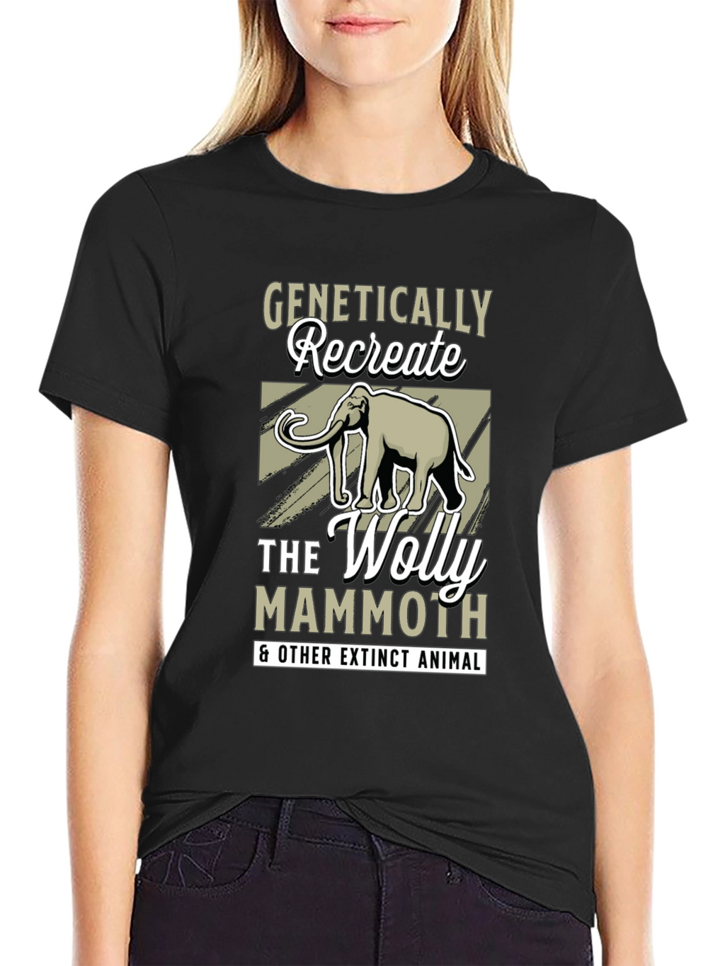 Genetically Recreate Woolly Mammoth Tee