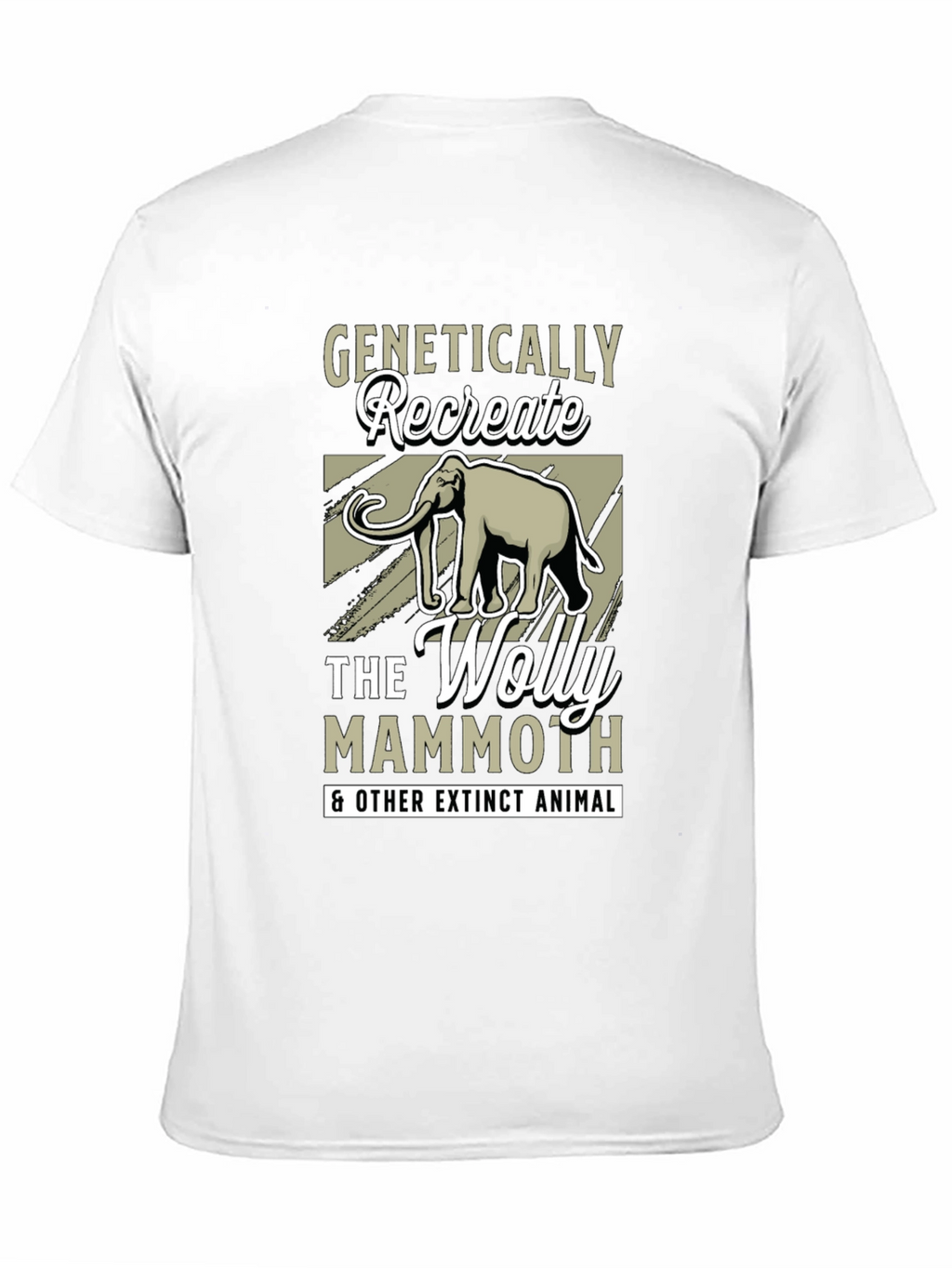 Genetically Recreate Woolly Mammoth Tee