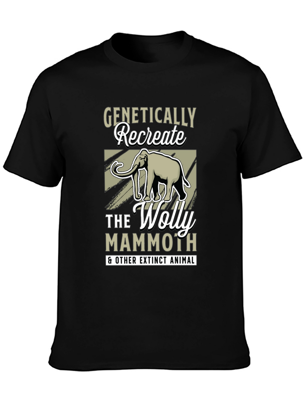 Genetically Recreate Woolly Mammoth Tee