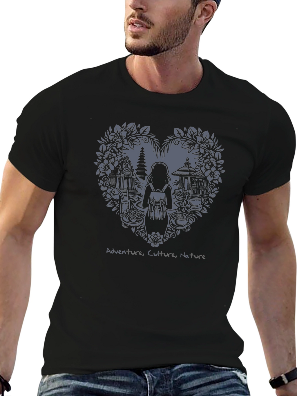 Adventure Culture Nature Graphic Tee