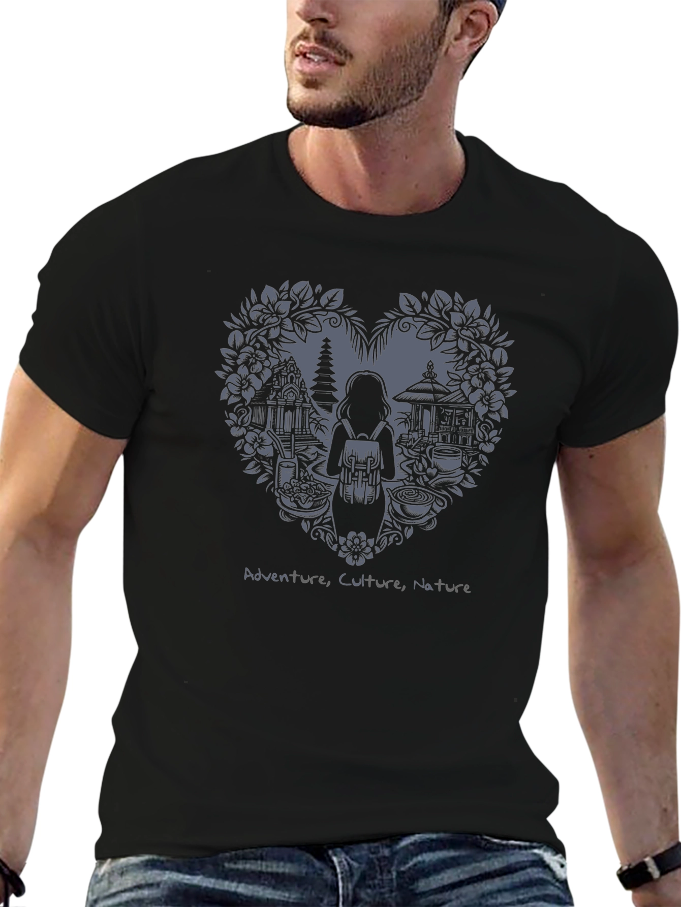 Adventure Culture Nature Graphic Tee