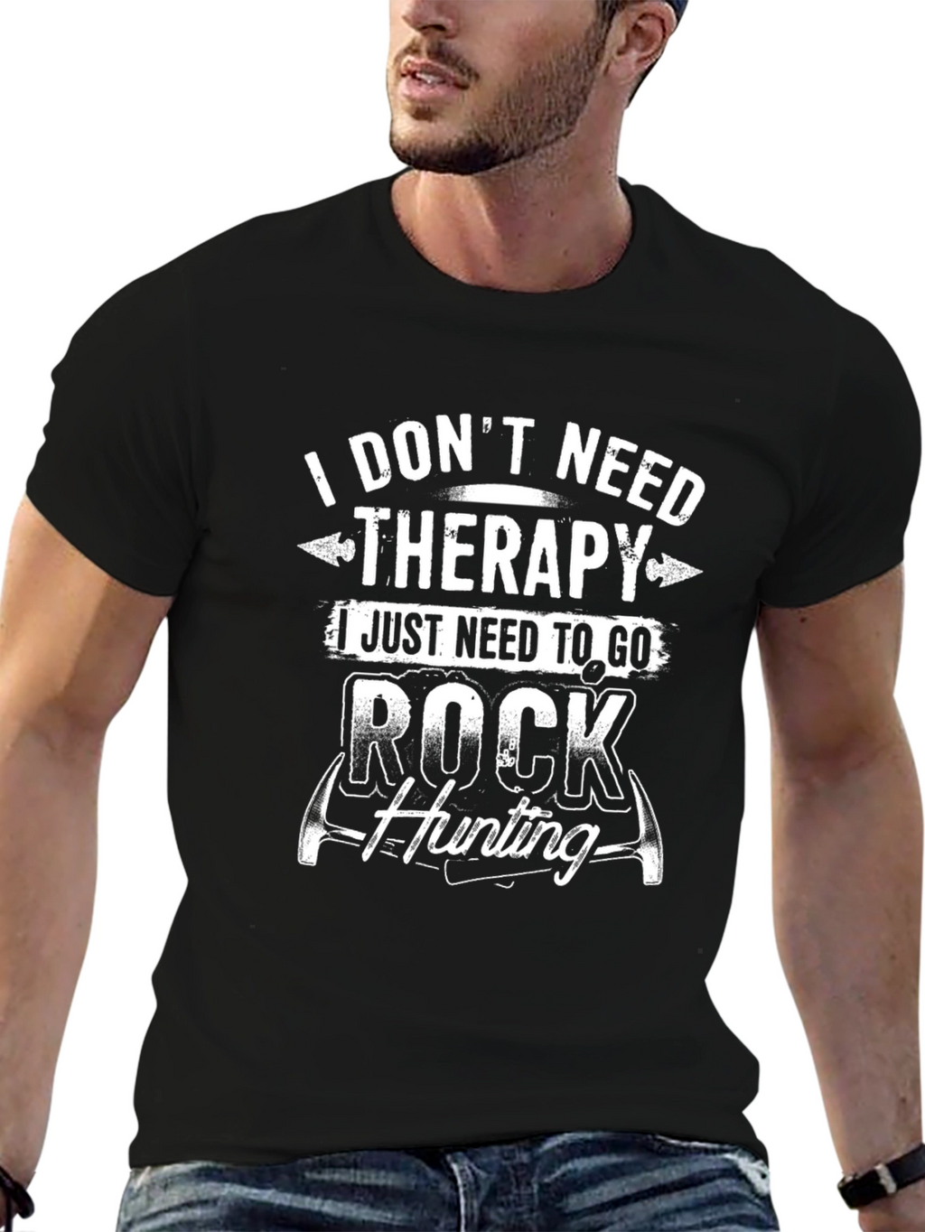 Rock Hunting Therapy T-Shirt