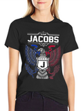 Team Jacobs T-Shirt | Patriotic Eagle Design