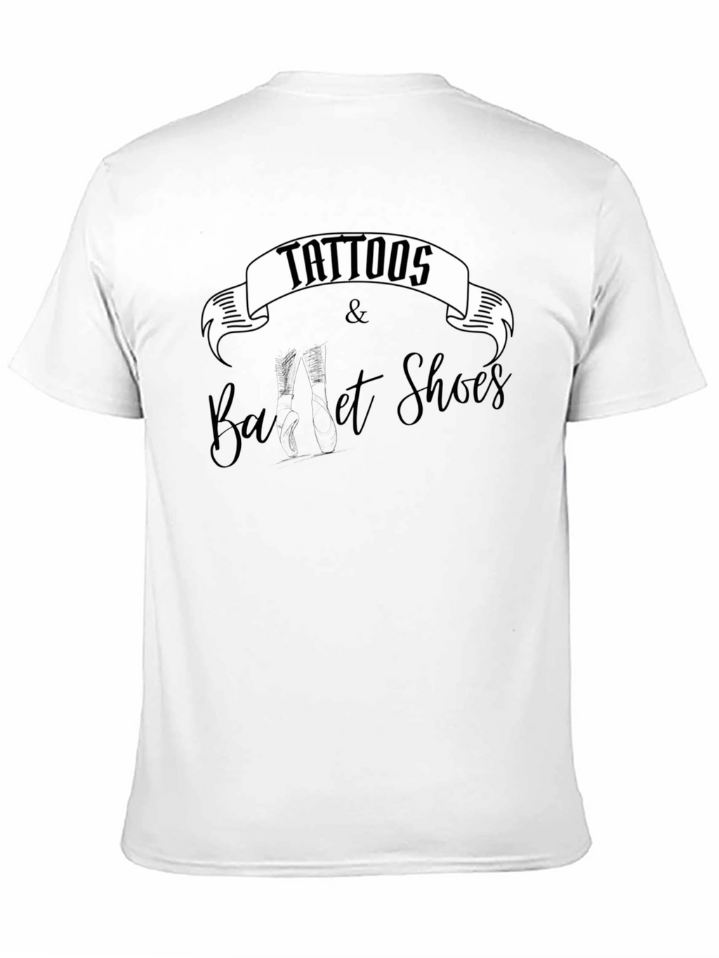 Tattoos & Ballet Shoes Graphic Tee