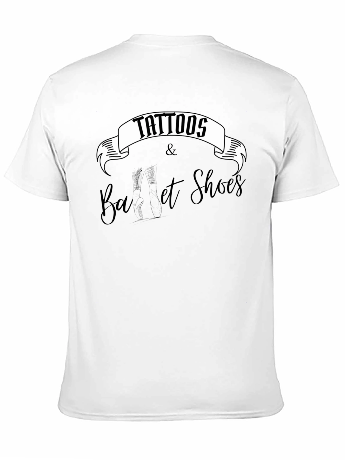 Tattoos & Ballet Shoes Graphic Tee