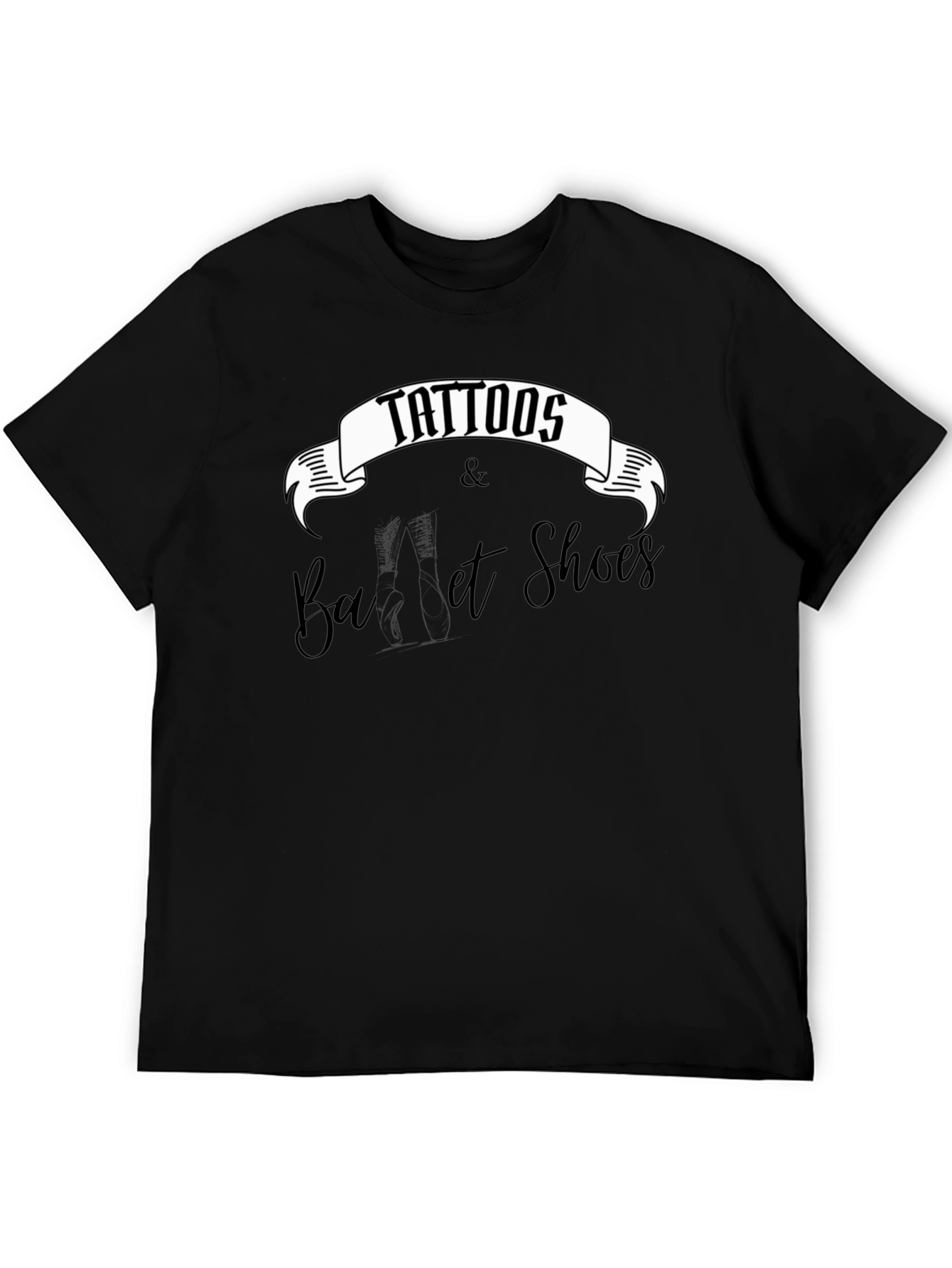 Tattoos & Ballet Shoes Graphic Tee