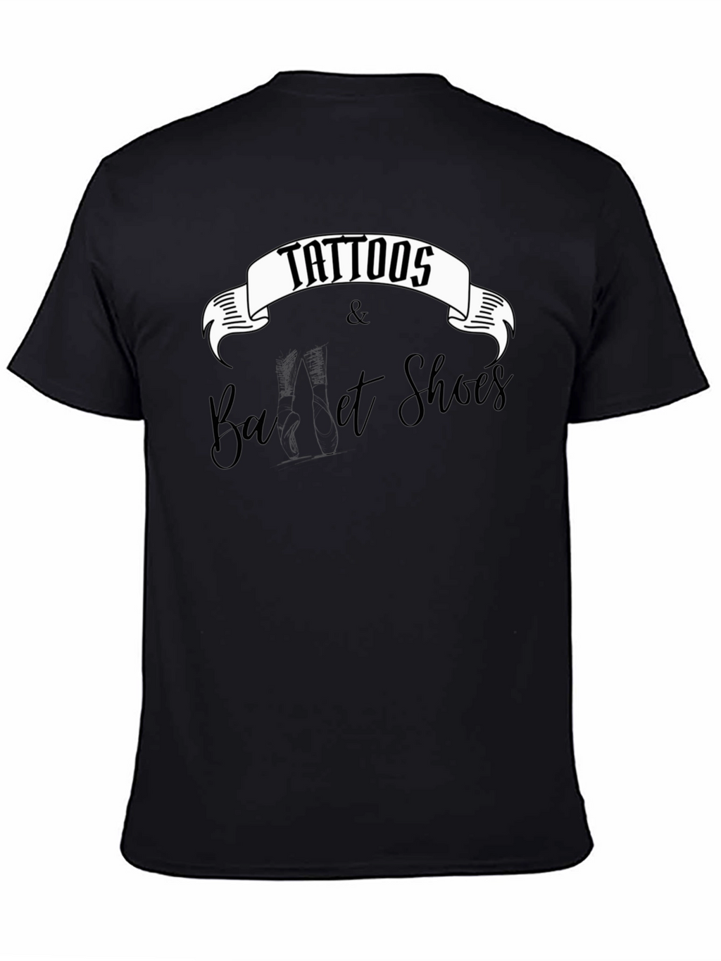 Tattoos & Ballet Shoes Graphic Tee