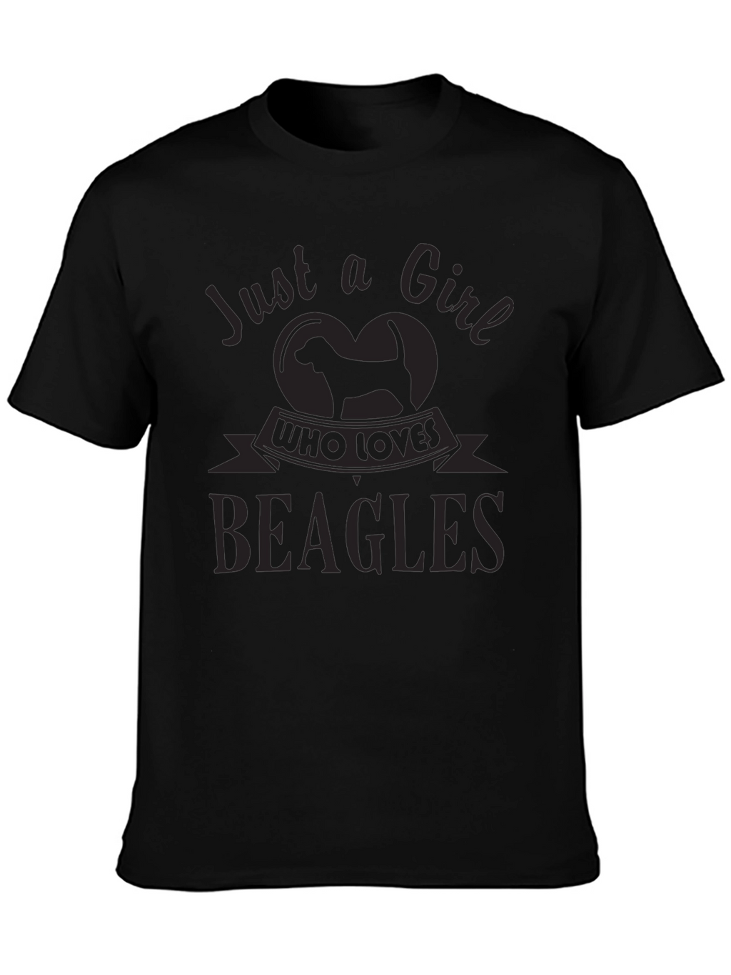 Just a Girl Who Loves Beagles T-Shirt