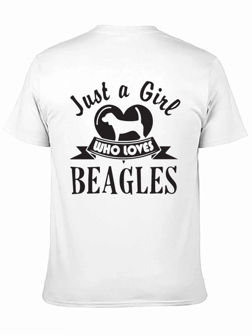 Just a Girl Who Loves Beagles T-Shirt
