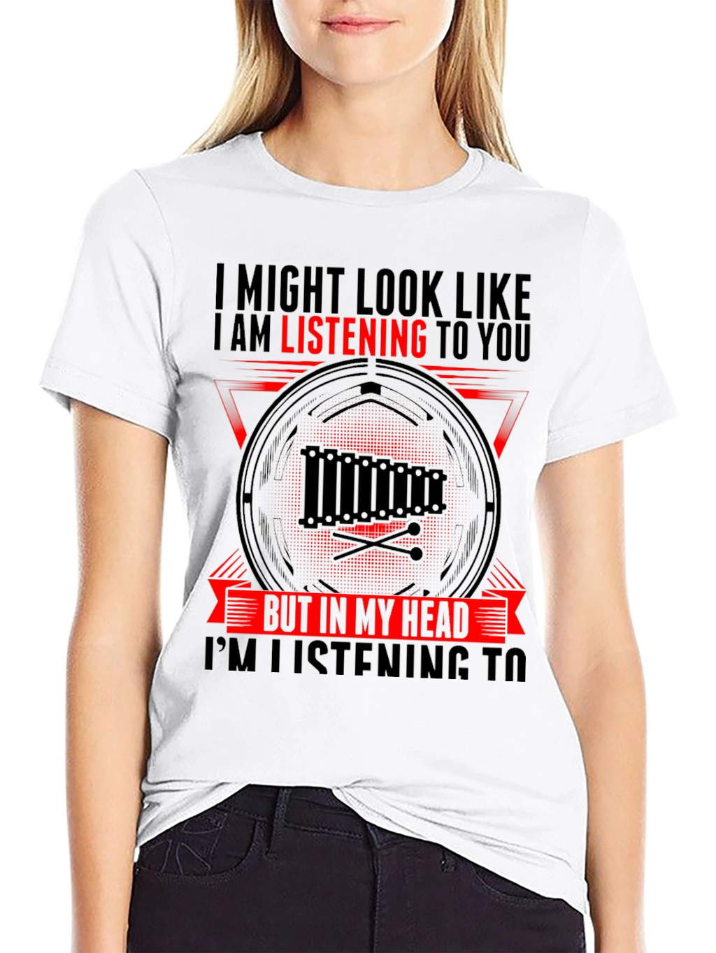Marimba Mind T-Shirt: Musicians Inner World Tee