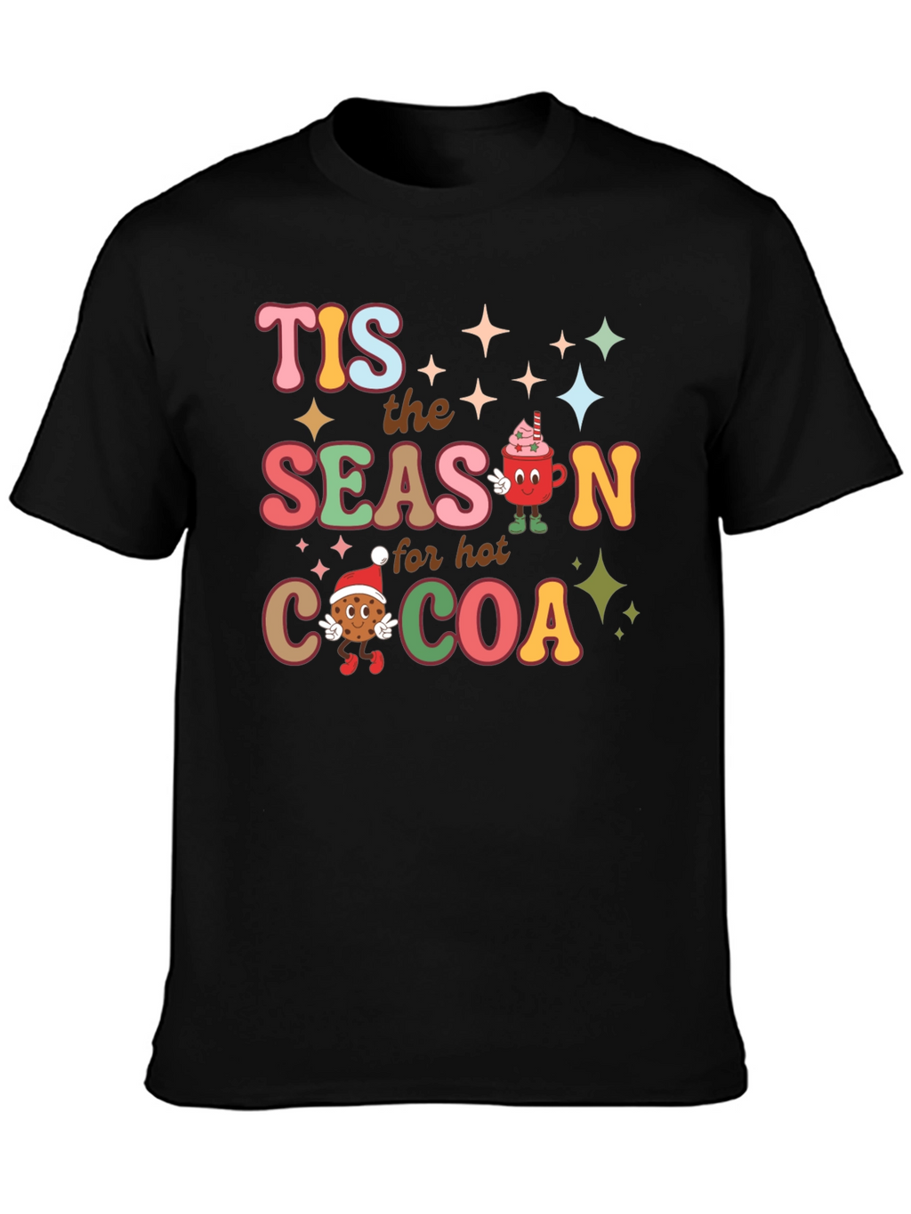 Tis the Season Hot Cocoa Graphic Tee