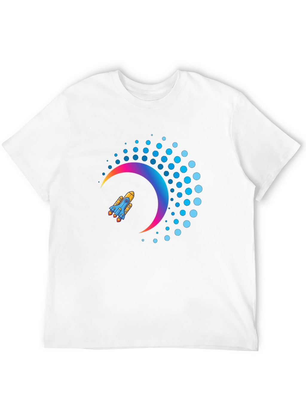 Rocket Crescent T-Shirt - Space Dreams!