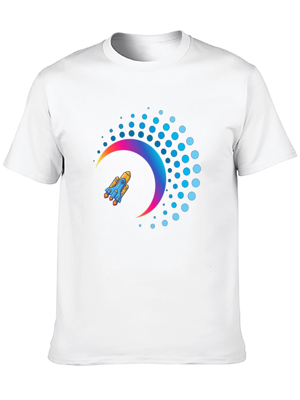Rocket Crescent T-Shirt - Space Dreams!