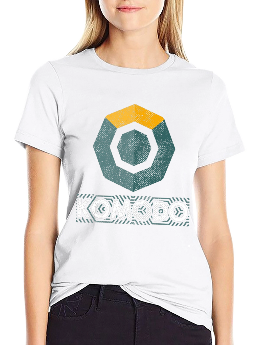 Komodo Graphic Tee - Modern Crypto T-Shirt