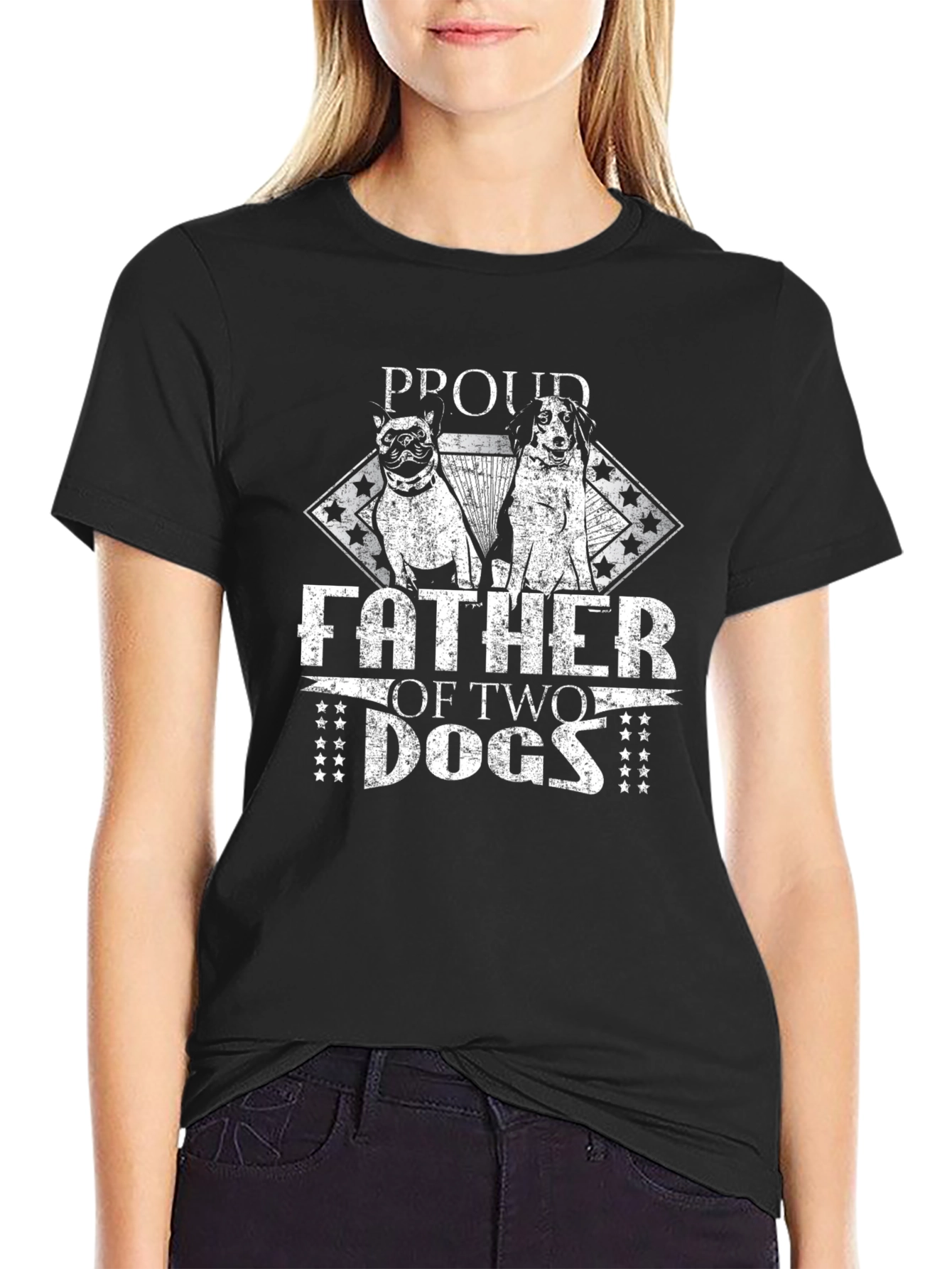Proud Dog Father Graphic Tee