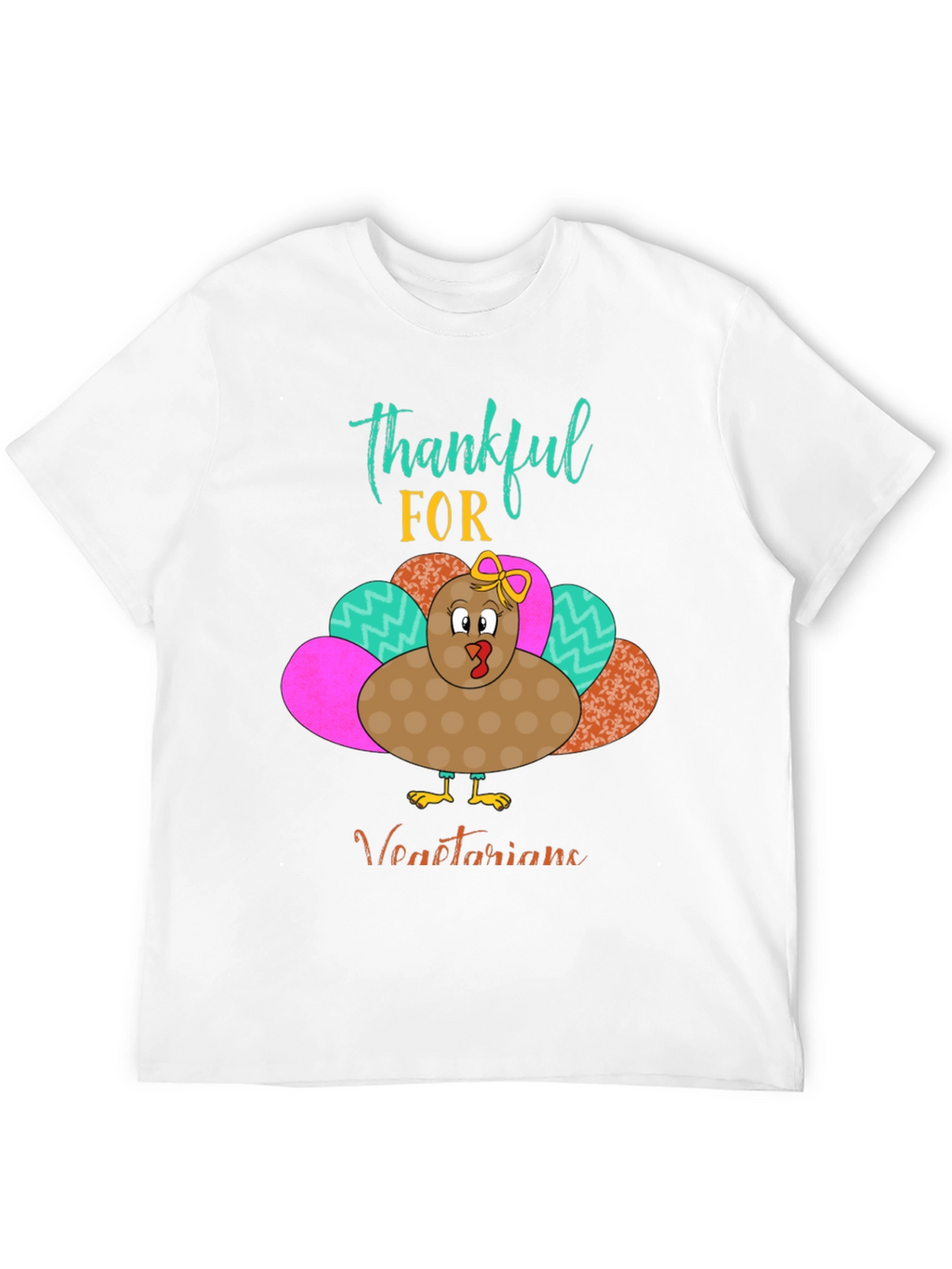Thankful for Vegetarians Turkey T-Shirt