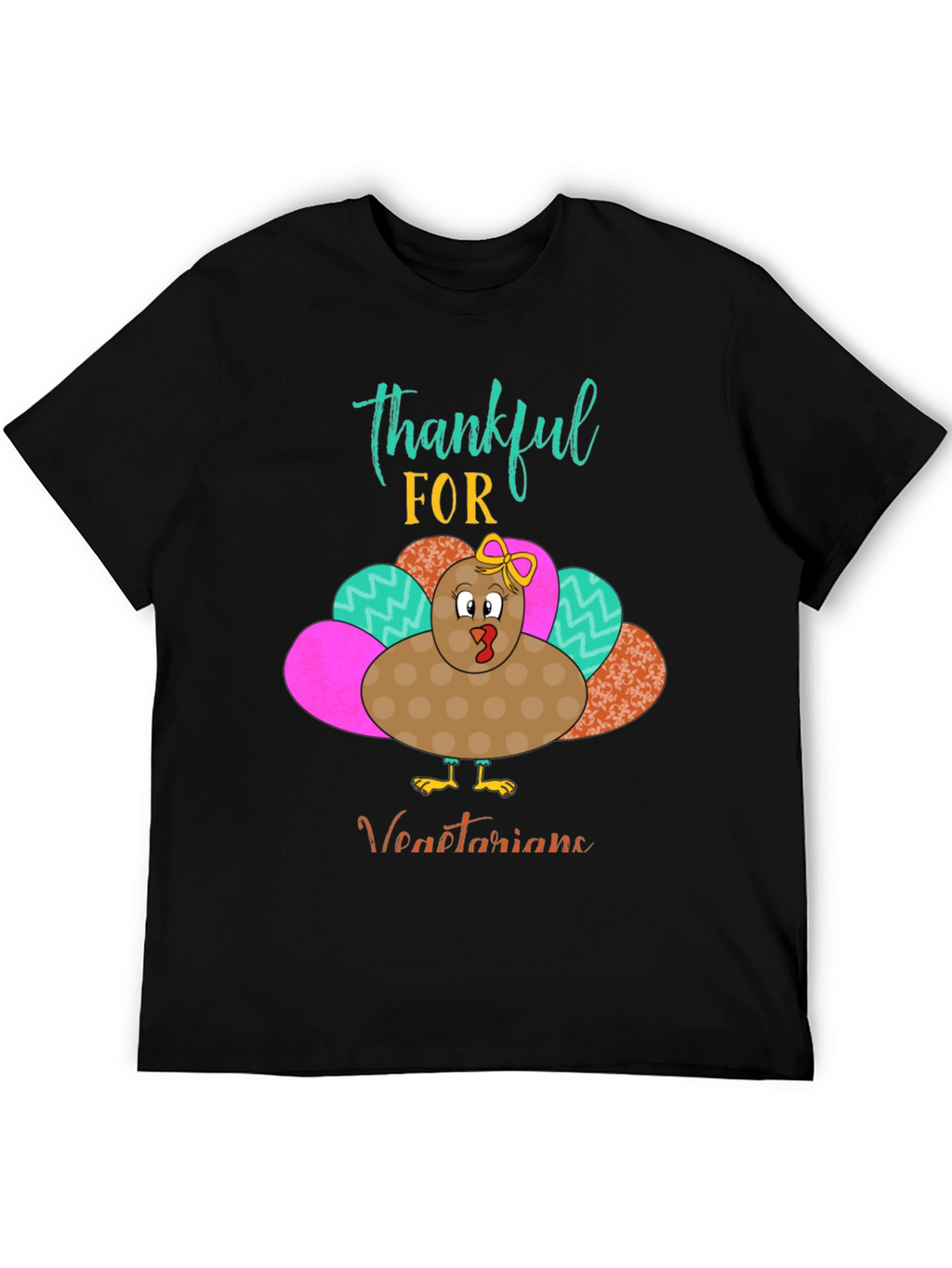 Thankful for Vegetarians Turkey T-Shirt