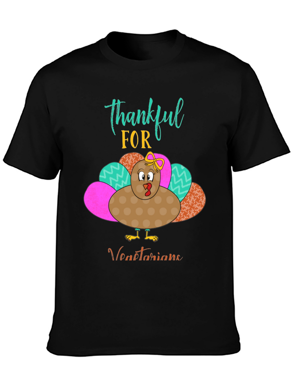 Thankful for Vegetarians Turkey T-Shirt