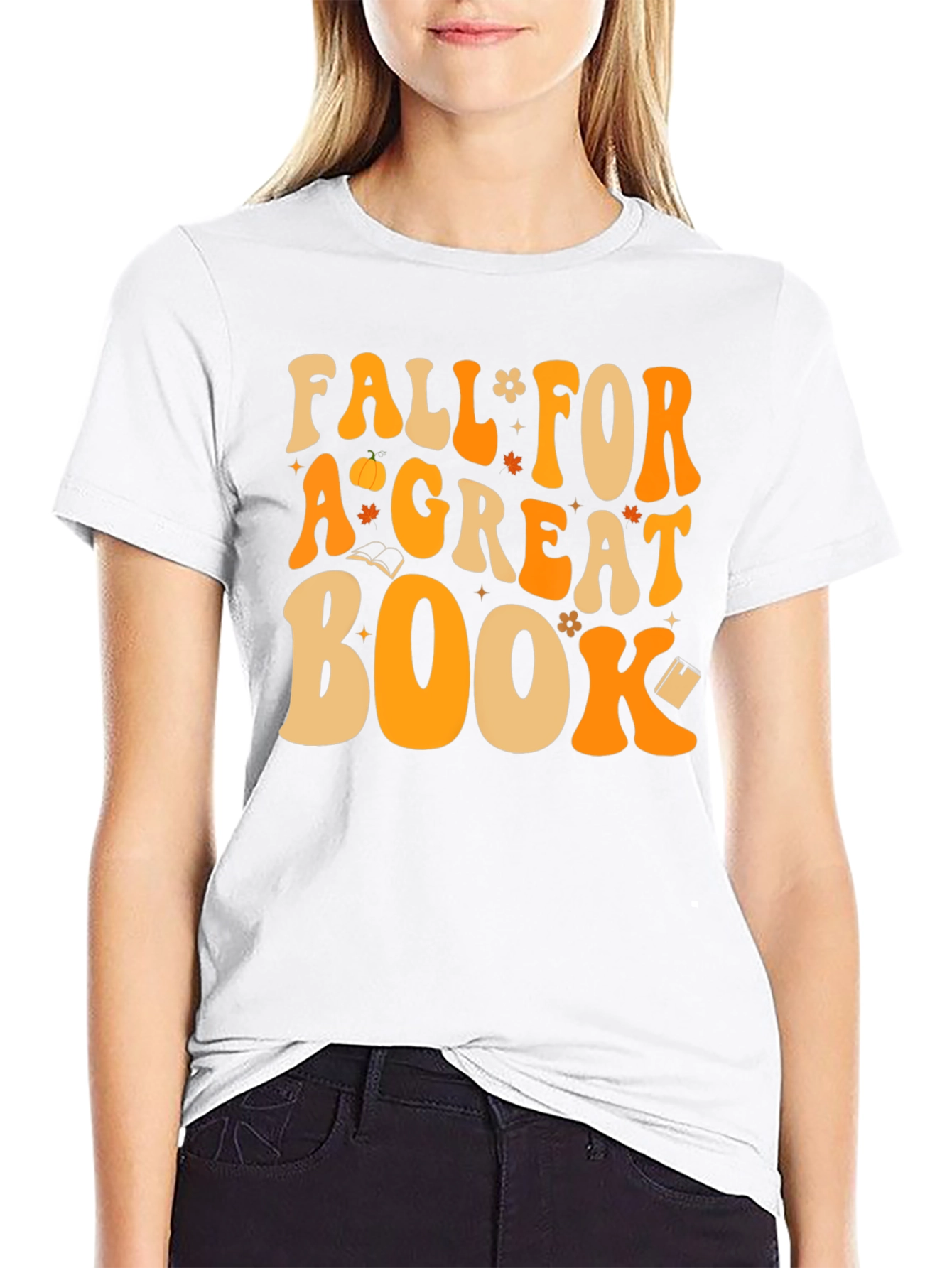 Fall For A Great Book T-Shirt