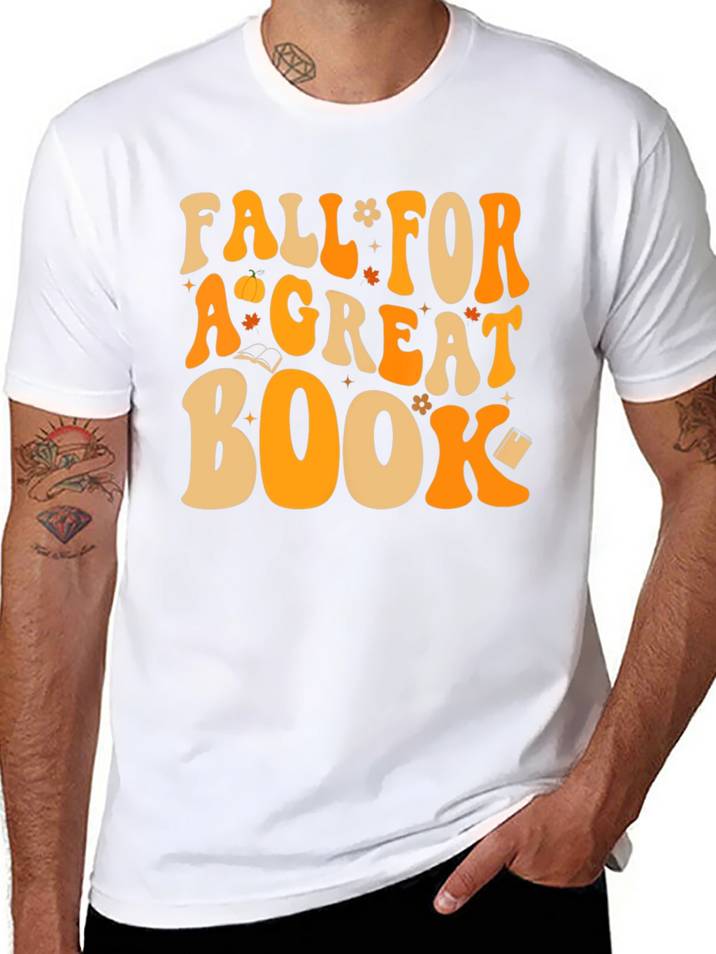 Fall For A Great Book T-Shirt