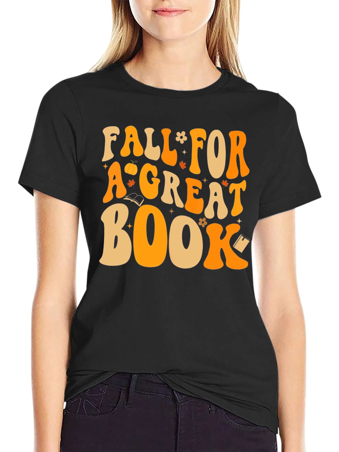 Fall For A Great Book T-Shirt