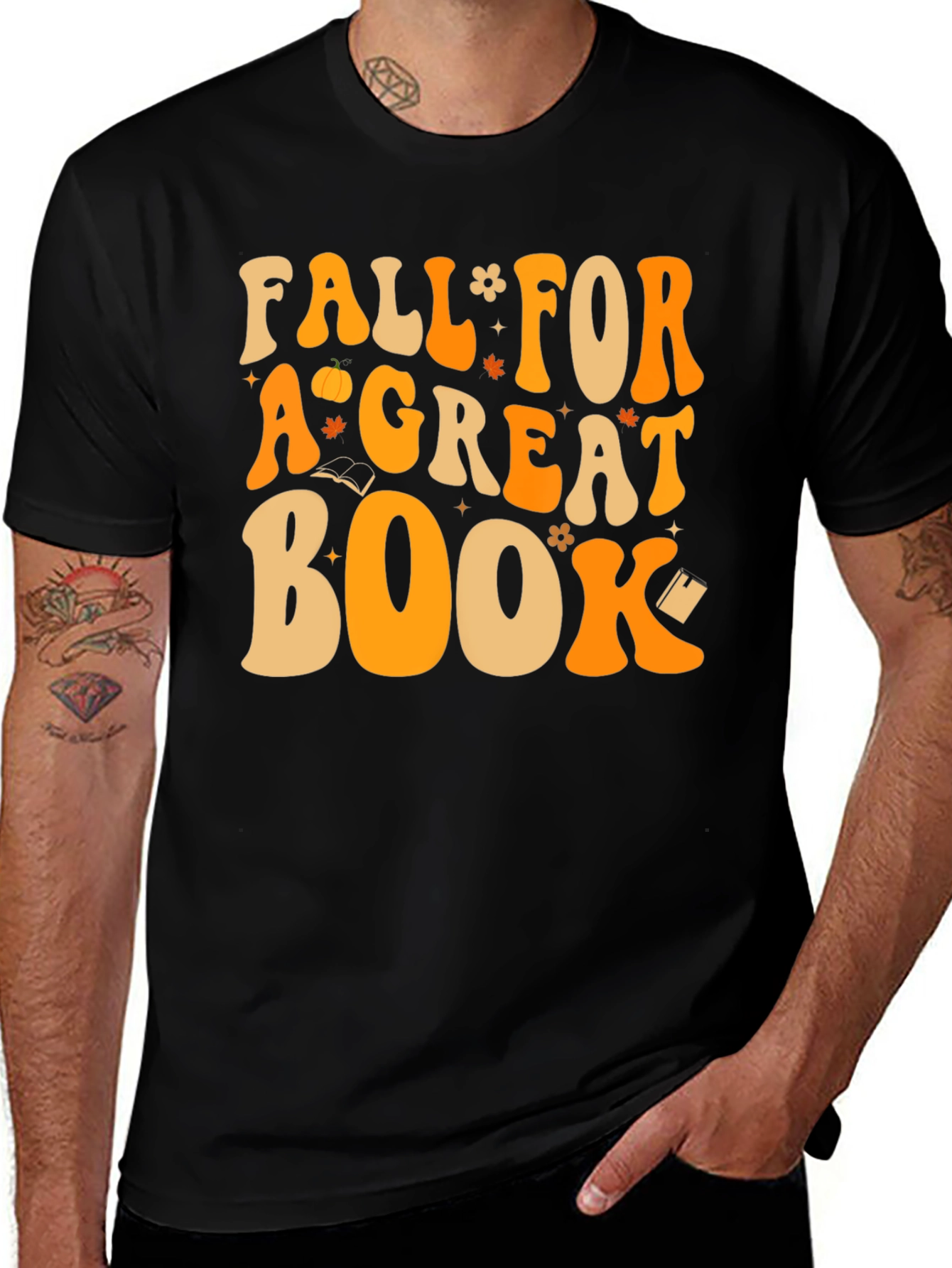 Fall For A Great Book T-Shirt
