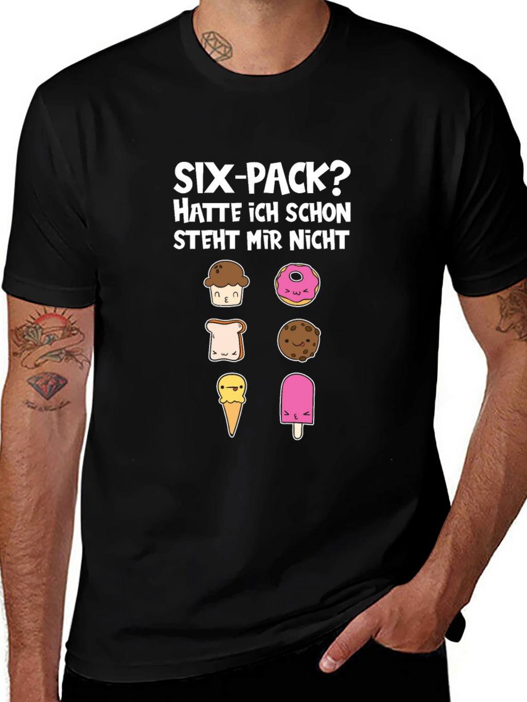 Six-Pack? Funny T-Shirt - Food Lover Tee