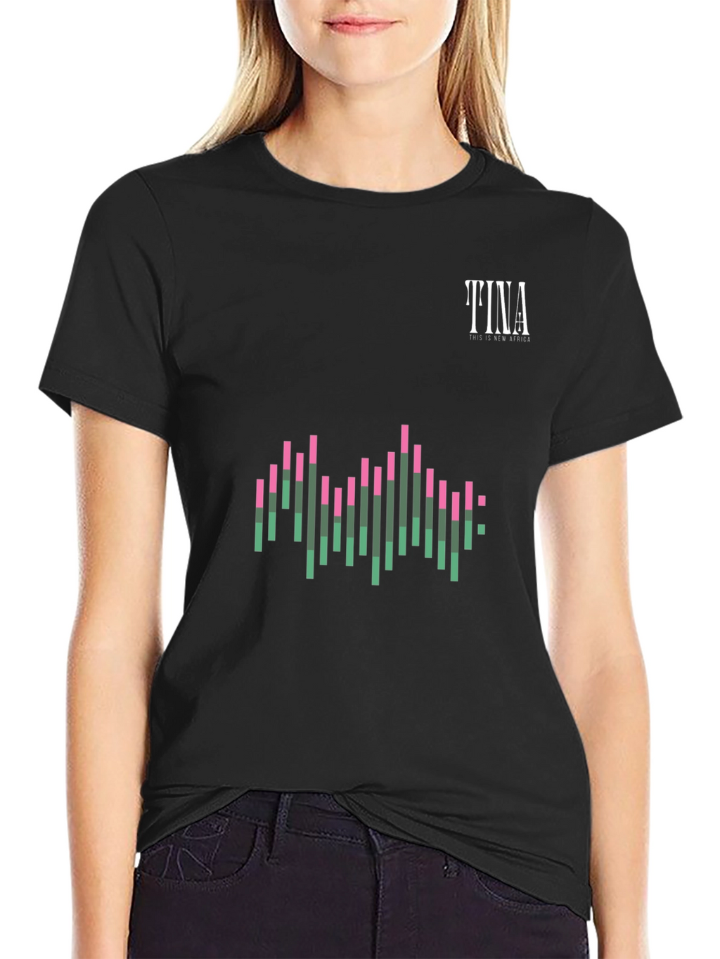 Modern Graphic Tee - TINA