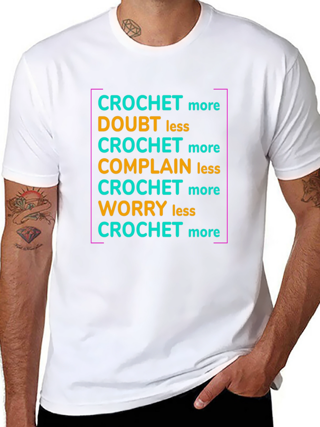 Crochet More T-Shirt - Hobby Apparel