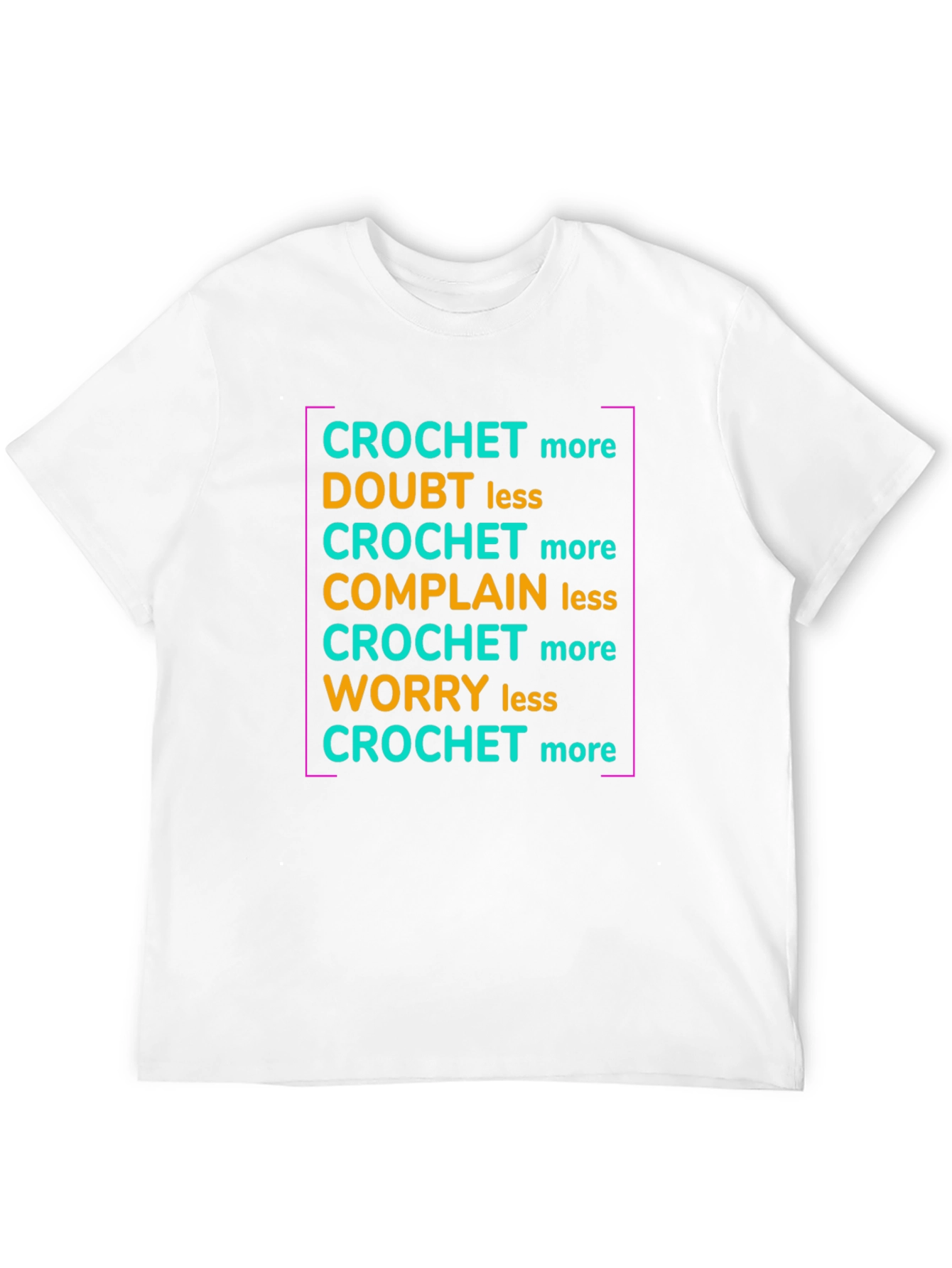 Crochet More T-Shirt - Hobby Apparel