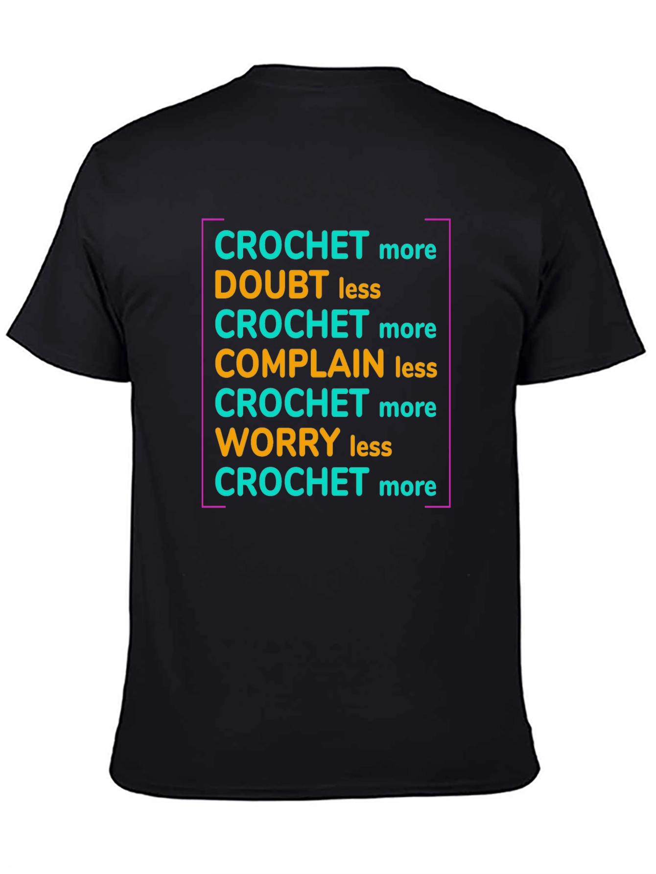 Crochet More T-Shirt - Hobby Apparel