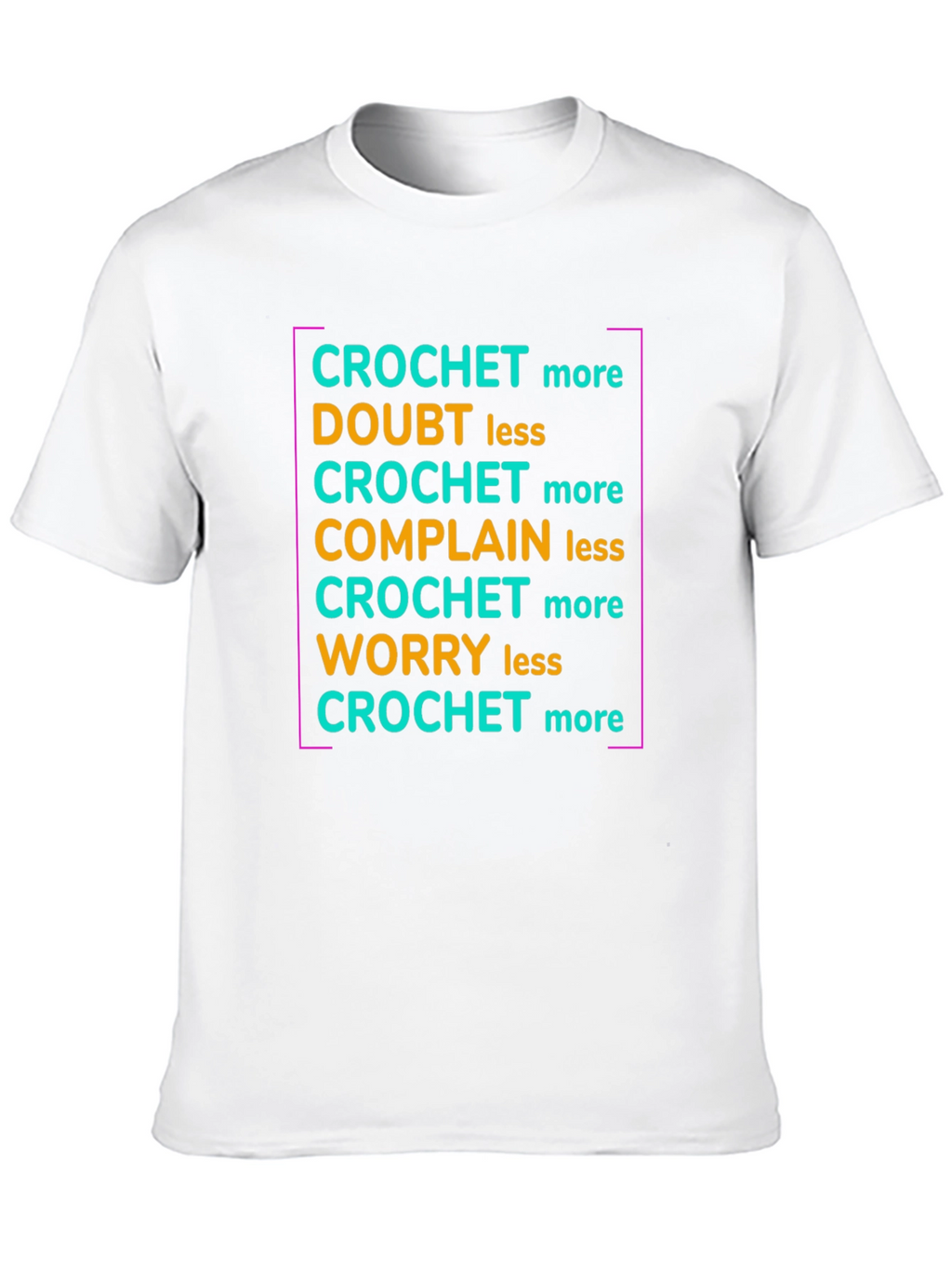 Crochet More T-Shirt - Hobby Apparel