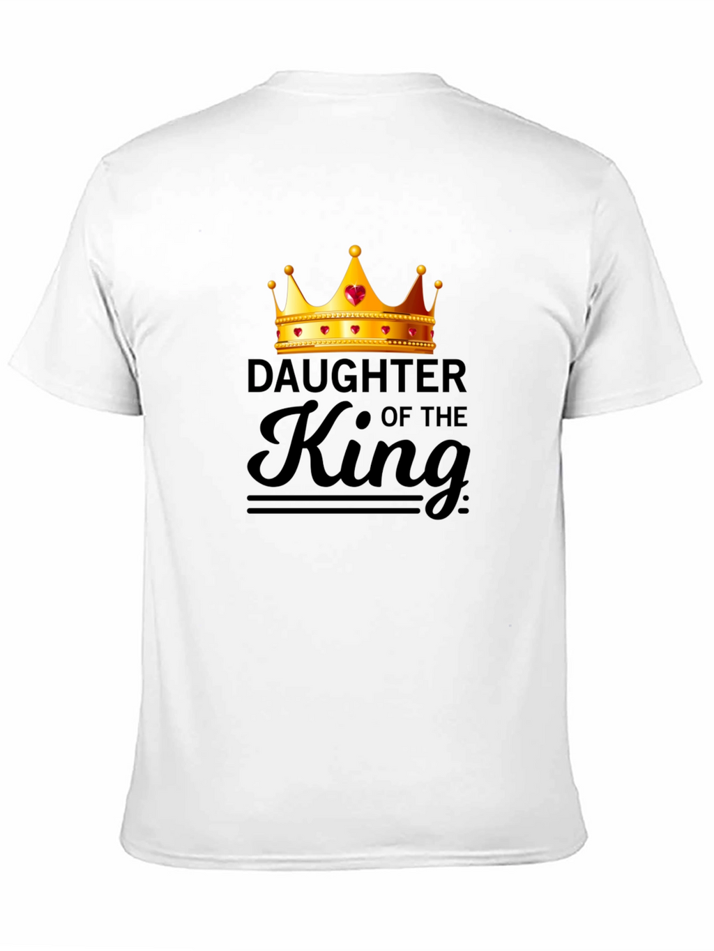Daughter of the King Graphic Tee - Black