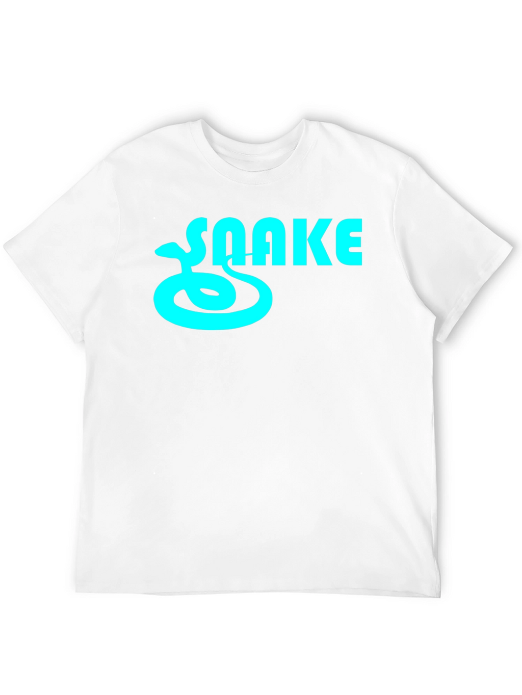 Snake Graphic T-Shirt - Mens Black Tee