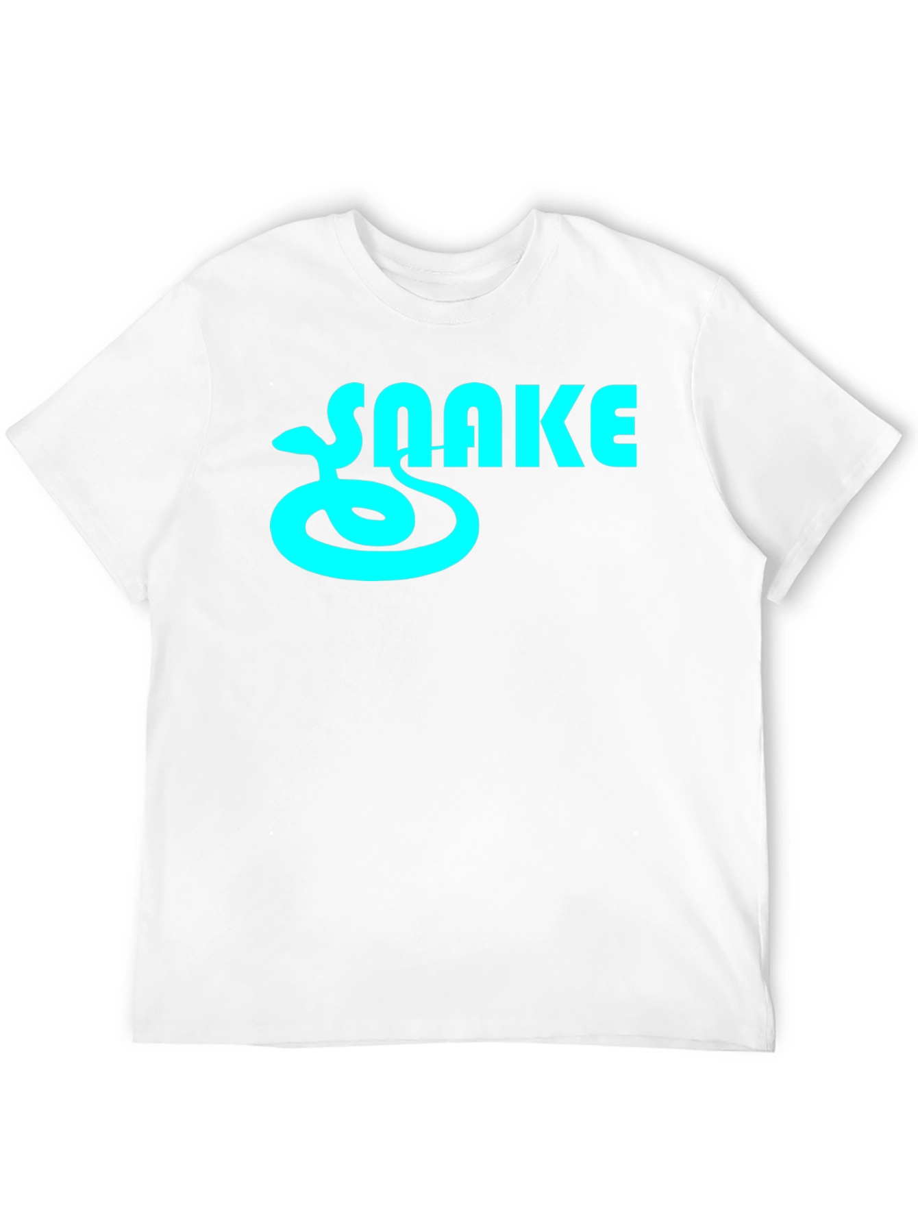 Snake Graphic T-Shirt - Mens Black Tee