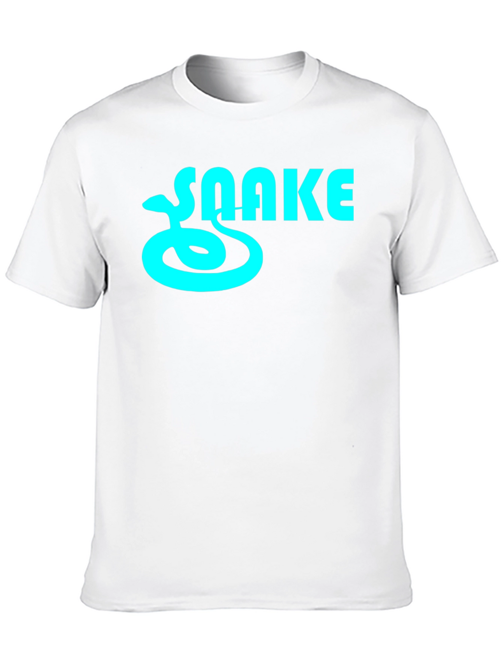 Snake Graphic T-Shirt - Mens Black Tee