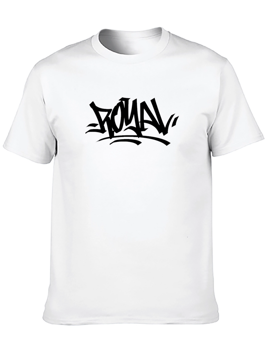 Royal Script Black T-Shirt
