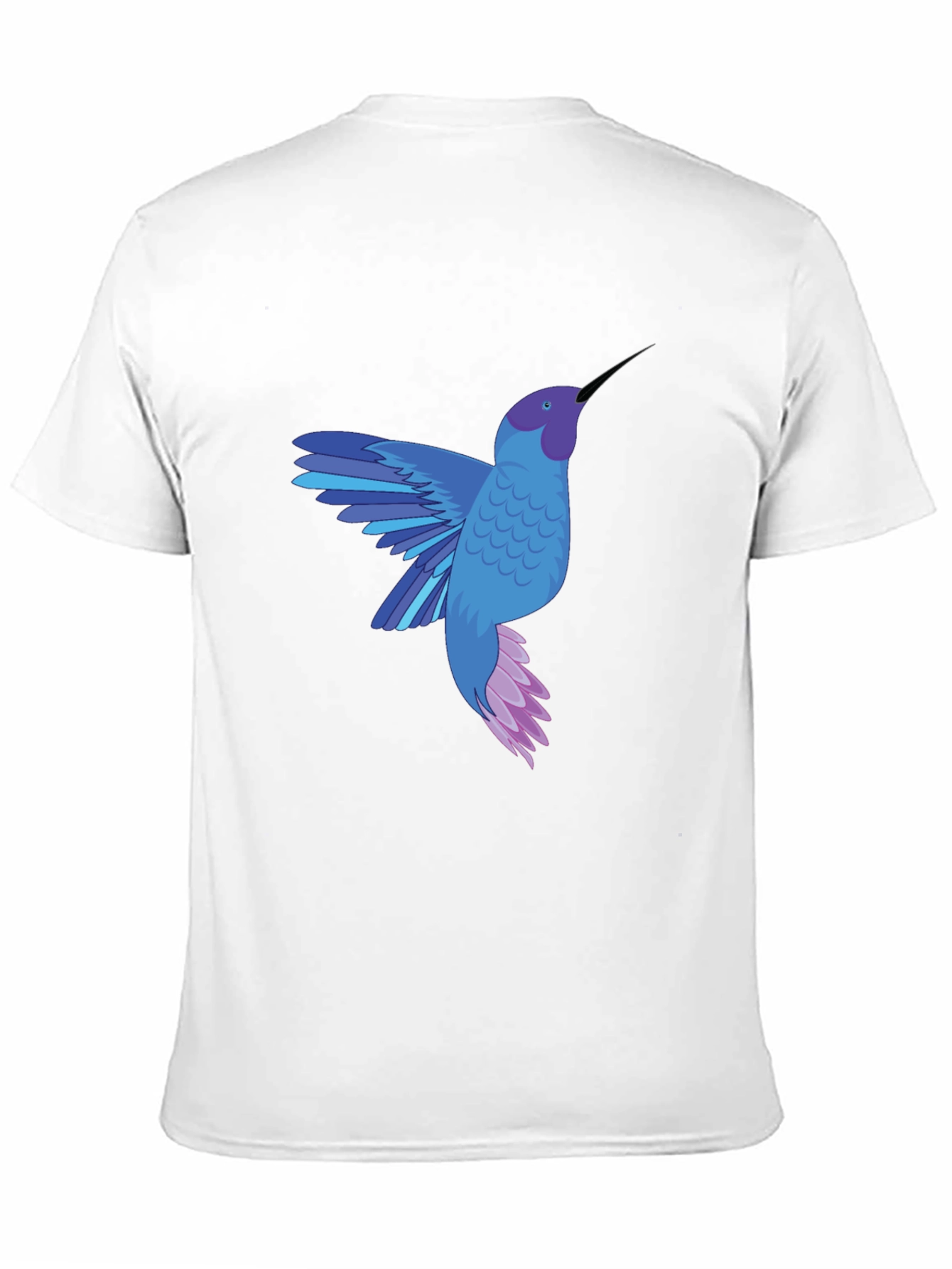 Hummingbird Graphic Tee - Stylish Mens Black T-Shirt