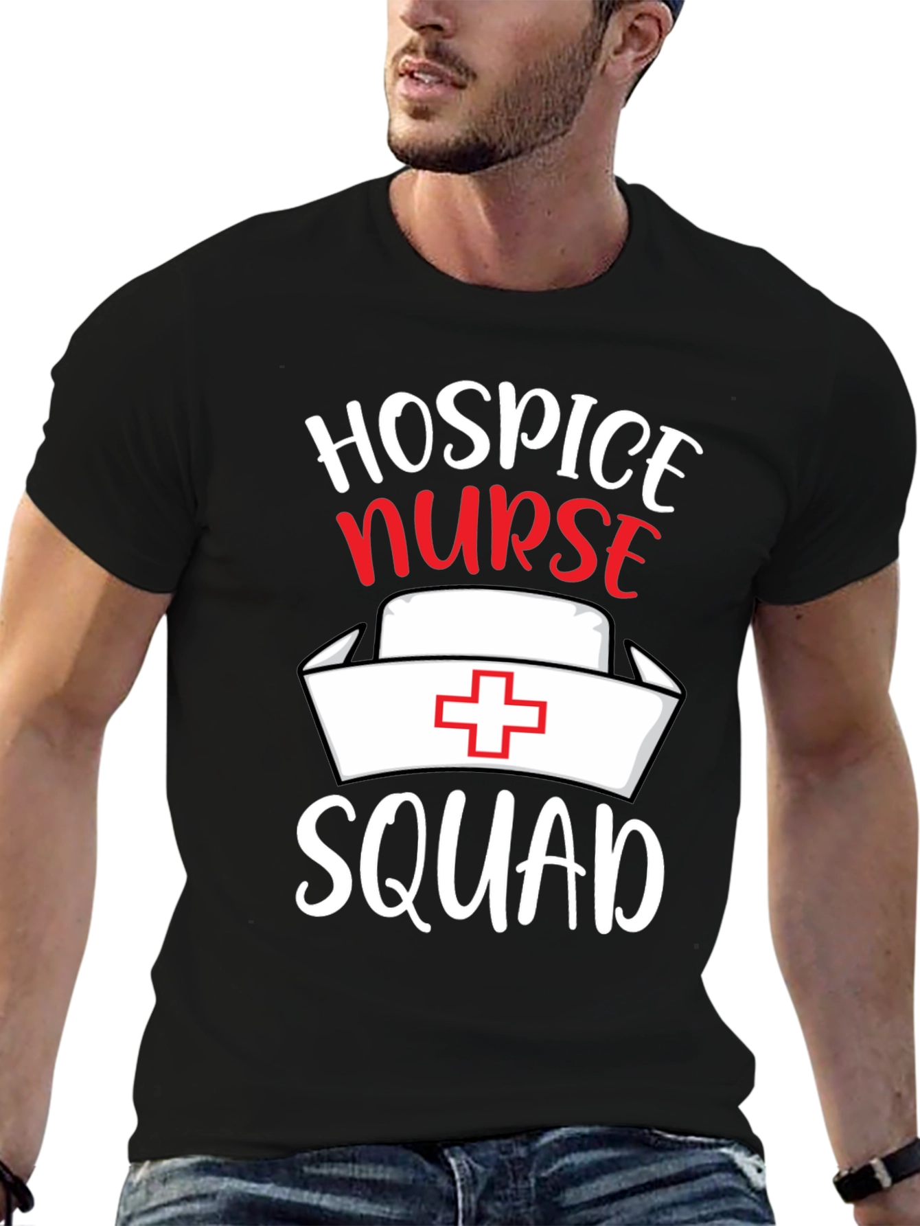 Hospice Nurse Squad T-Shirt - Medical Team Apparel