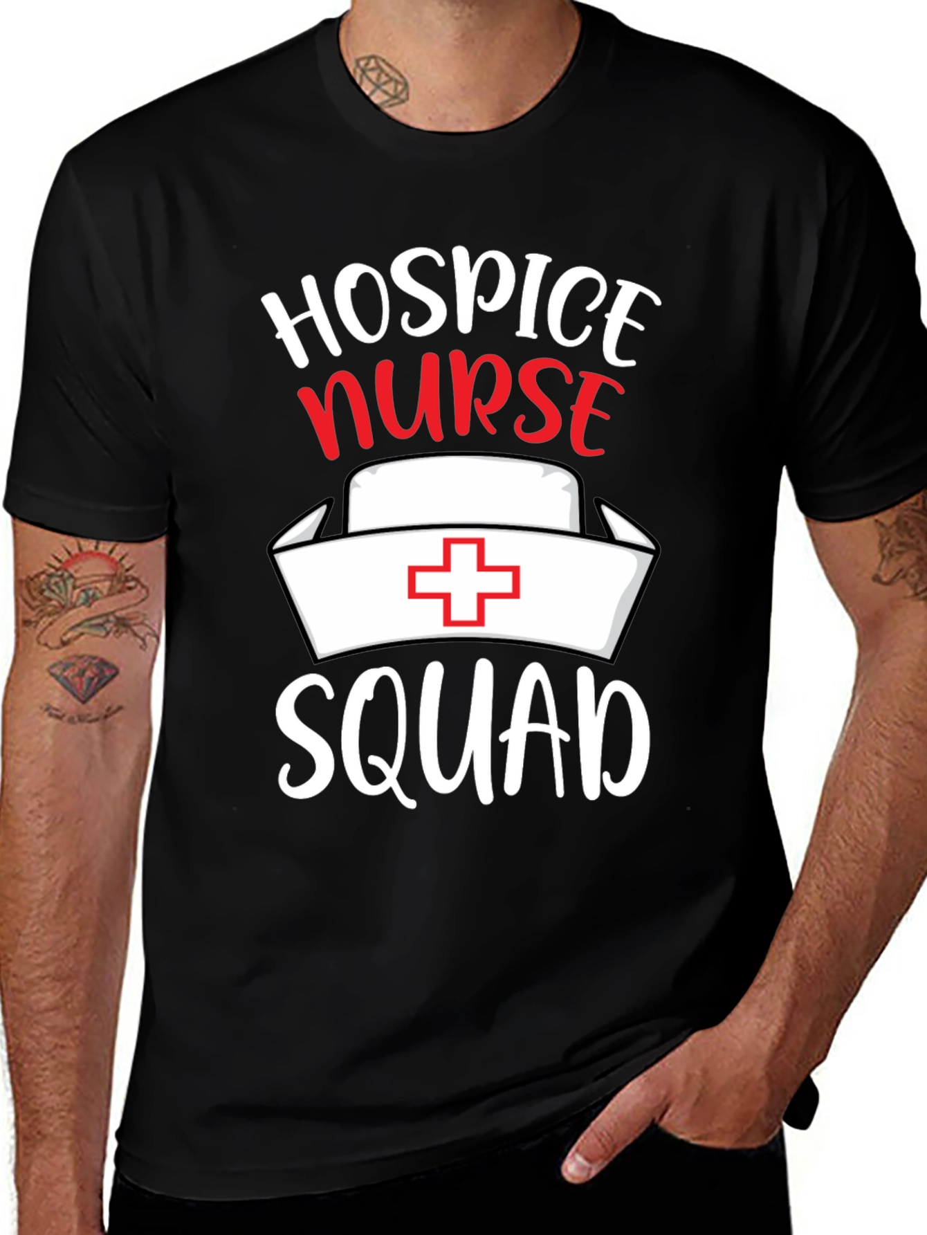 Hospice Nurse Squad T-Shirt - Medical Team Apparel